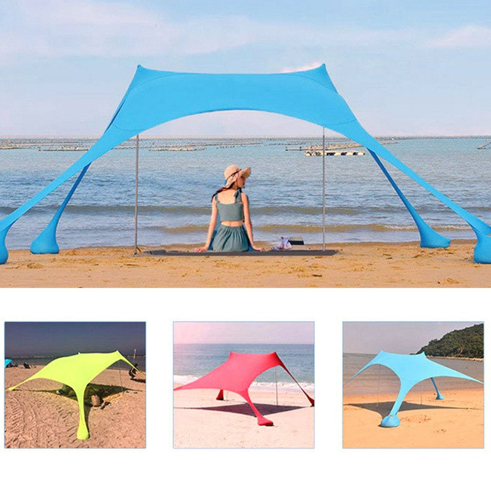 Umbrar Soare Multifunctional, pentru plaja sau camping Fabricat in Romania