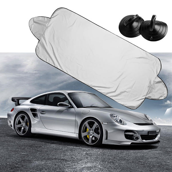 Pachet promotional prelata auto parasolar pentru parbriz 1+1 gratis