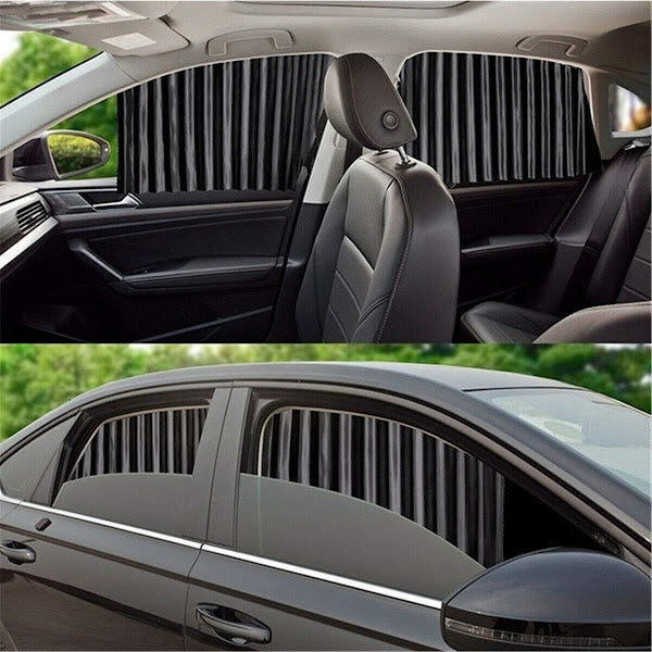 Set 4 parasolare auto, retractabile, impotriva razelor UV si cele ale soarelui