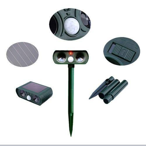 Aparat solar pentru gradina, antidaunatori, Ultrasonic Animal Repeller