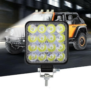 Proiector 16 LED 48W auto OFF-ROAD, IP 67