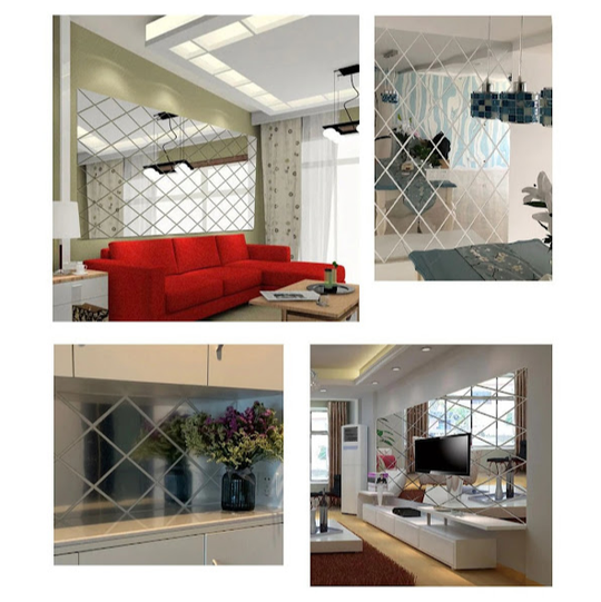 SET Oglinzi acrilice, cu dimensiunea de 100x100CM