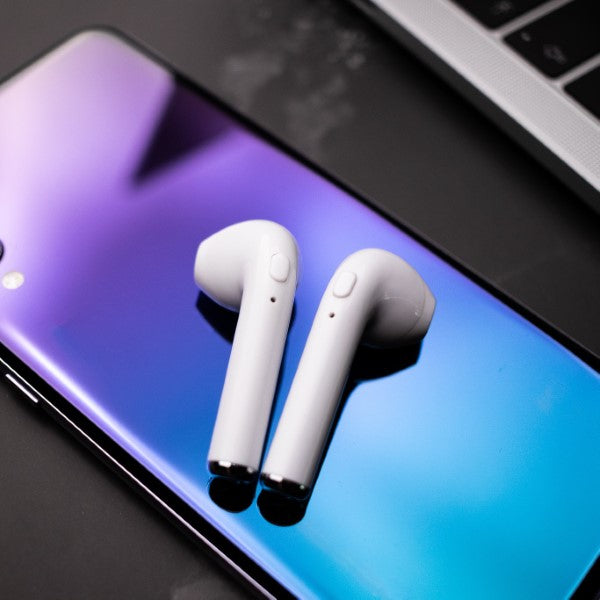 Casti Bluetooth, Wireless i12 Profesionale, Touch control Compatibile Android si iOS