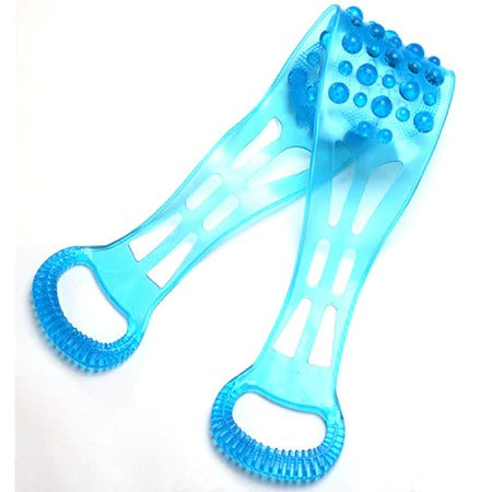 Banda pentru masarea muschii spatelui si functie de exfoliator, Dual Side Back Scrubber