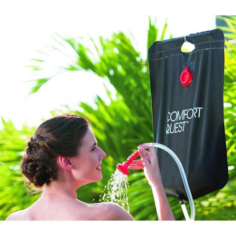Dus solar pentru camping sau calatorii, 20 litri