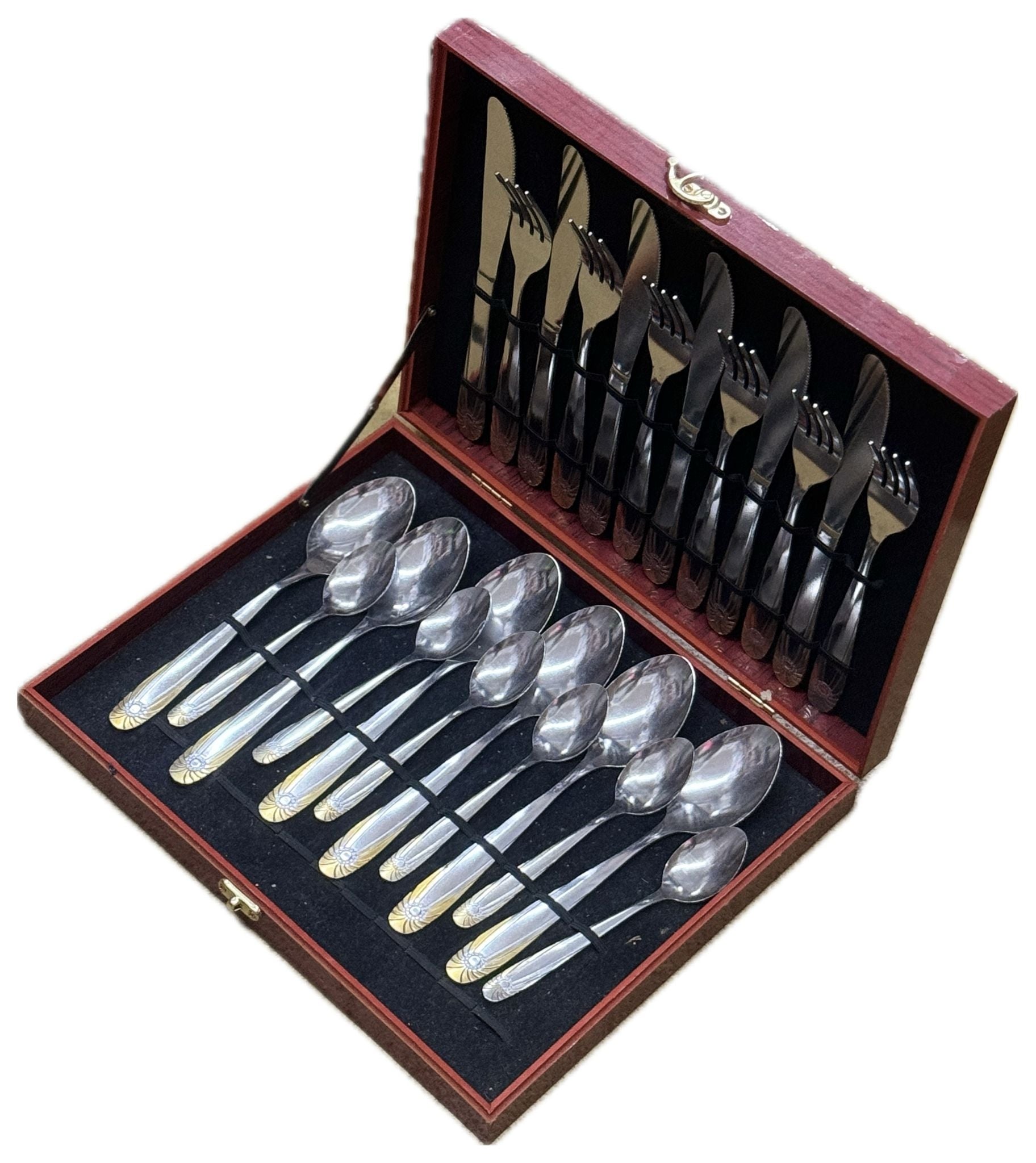 Set tacamuri inox - 24 piese