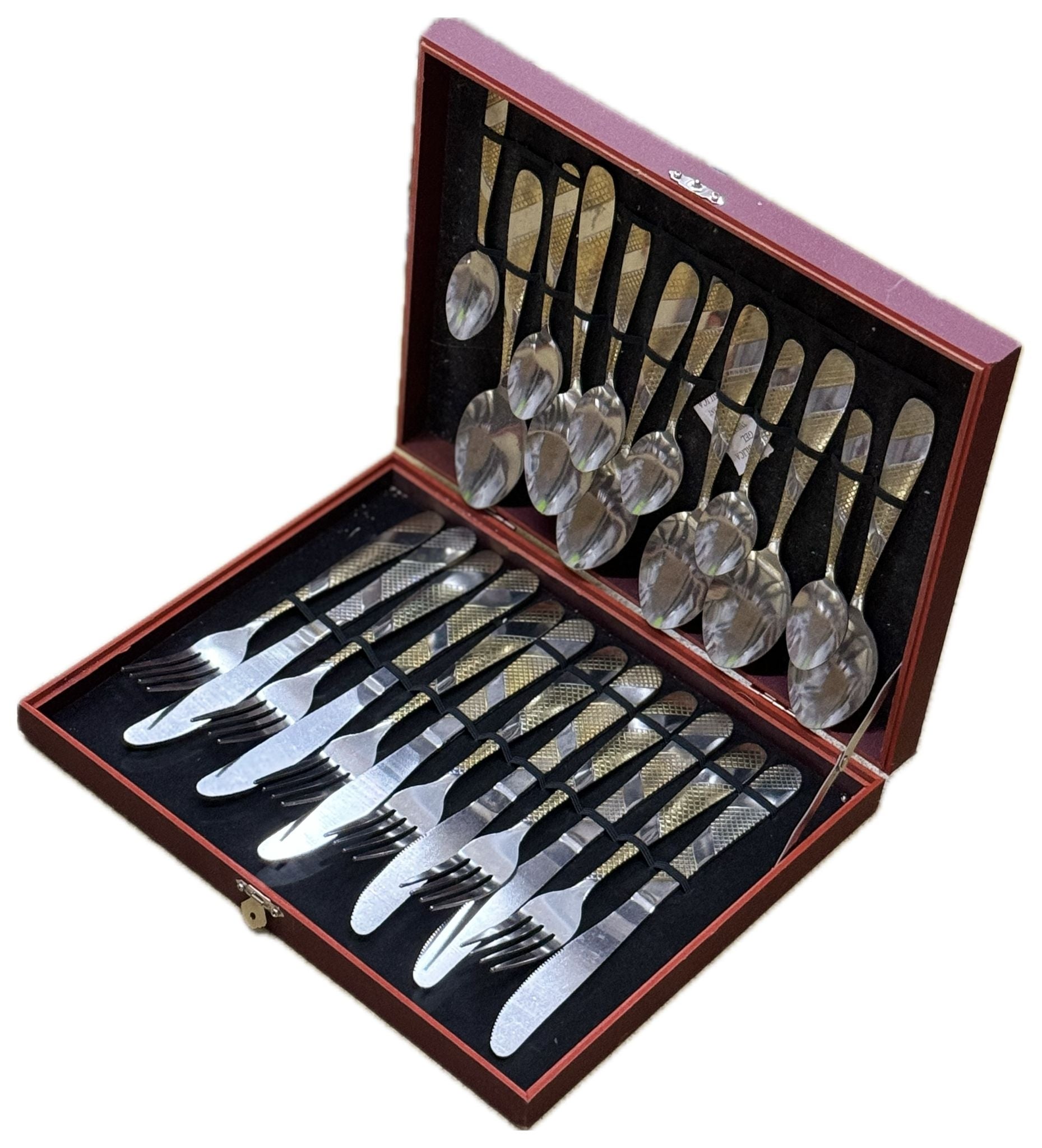 Set tacamuri inox - 24 piese