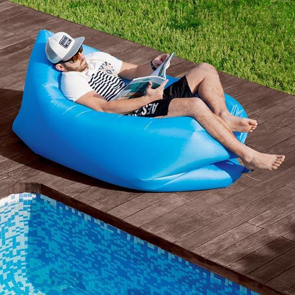 Sezlong gonflabil Lazy Bed