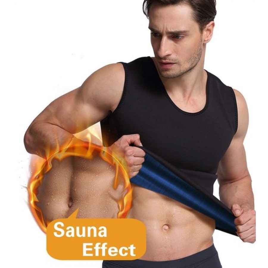 Maiou barbati Sweat Shaper, pentru slabit