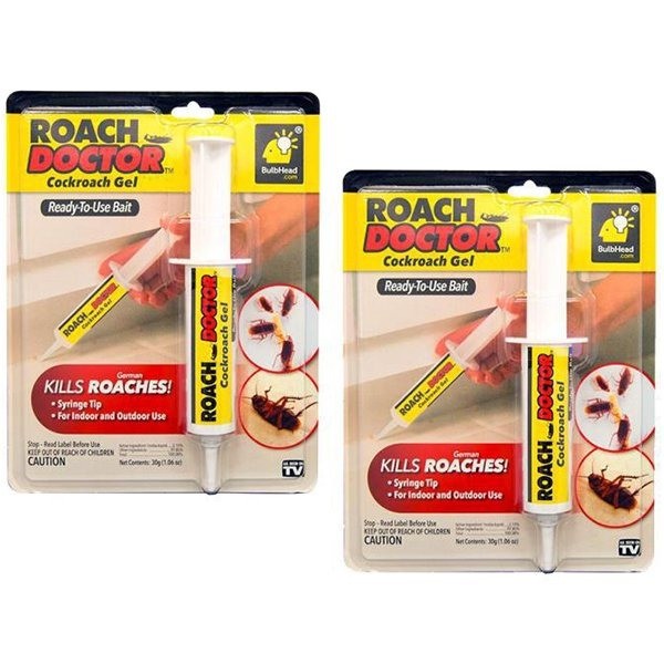  Set 1 + 1 insecticid tip gel pentru gandaci, Doctor Roach