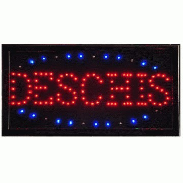 Reclama luminoasa - Deschis