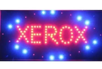 Reclama luminoasa - Xerox
