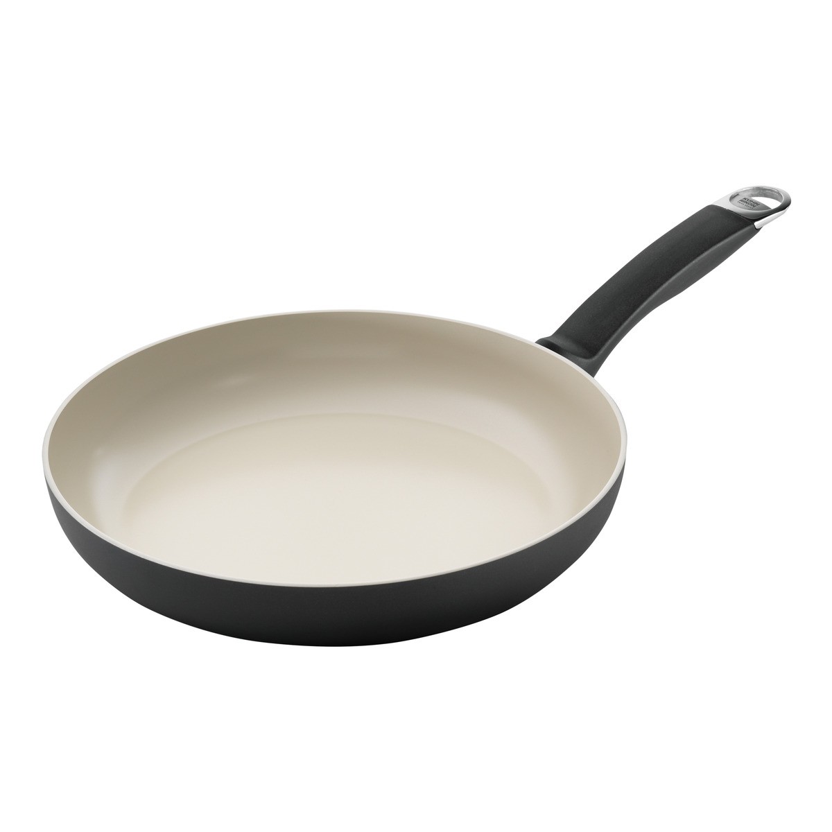 Tigaie cu interior din ceramica alba