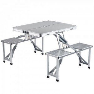 Set masa pliabila si scaune aluminiu 6785A