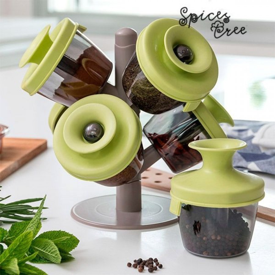 Suport Condimente 6 piese Green Eco