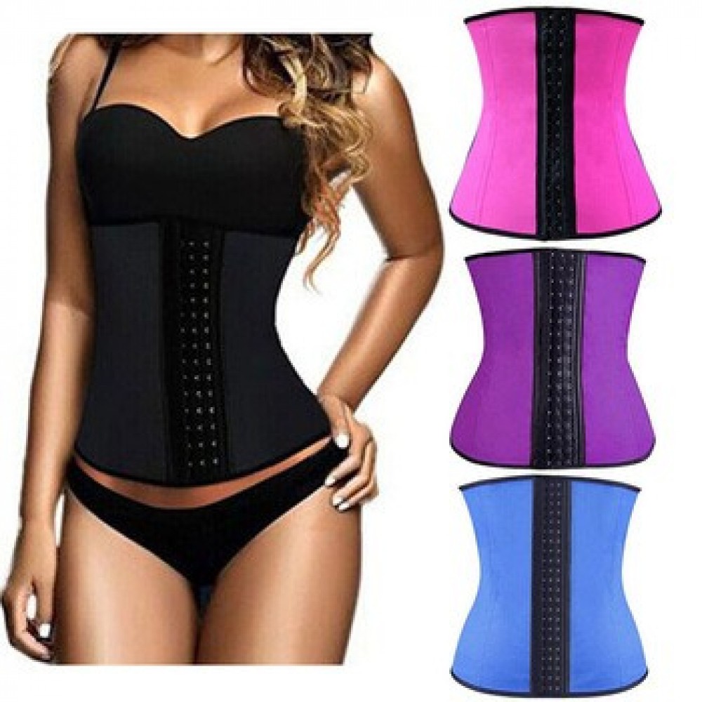 Corset modelator talie de viespe LATEX WAIST TRAINER ORIGINAL KIM