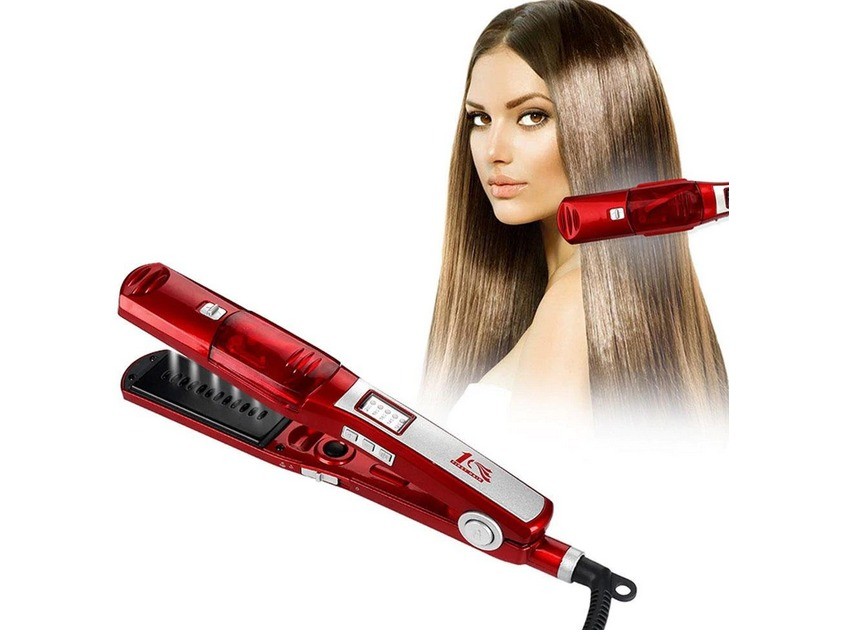 PLACA DE INDREPTAT PARUL CU VAPORI SI REGLARE TEMPERATURA, AFISARE LED