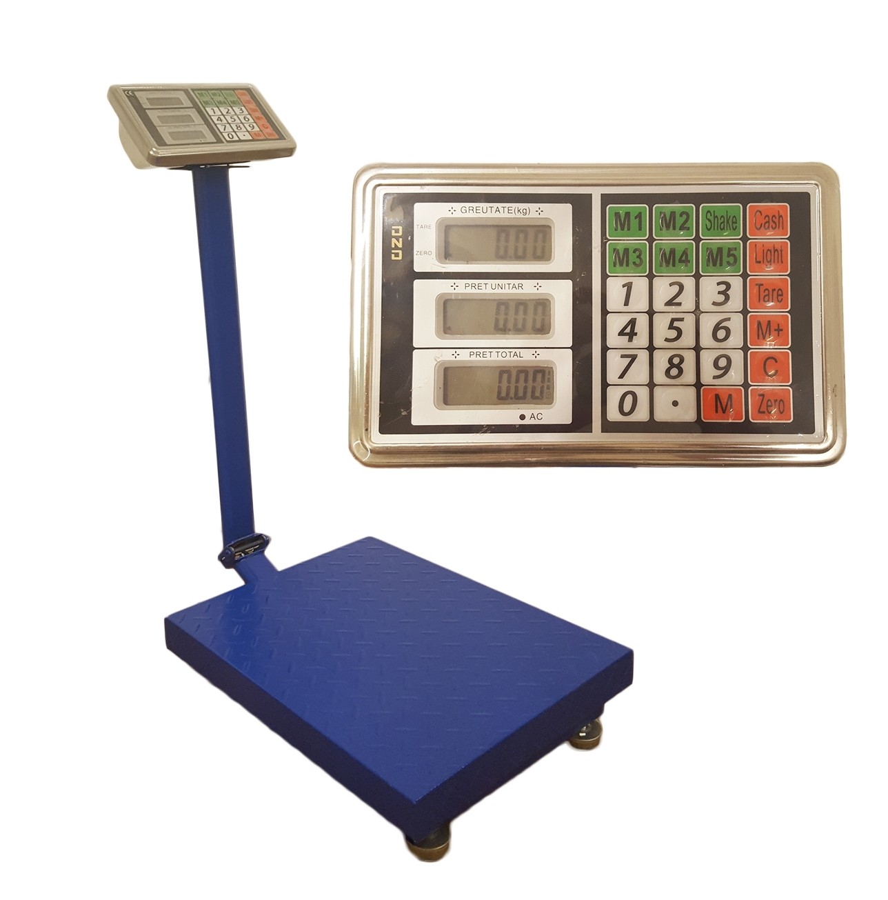 Cantar pliabil electronic 300kg cu platforma 40 x 50 cm