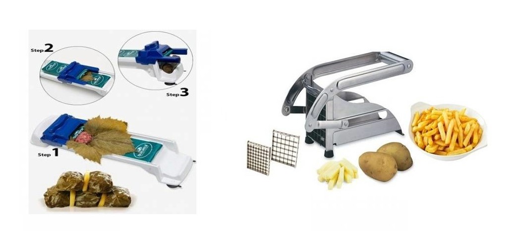 Set bucatarie Aparat de facut sarmale + Aparat de feliat cartofi