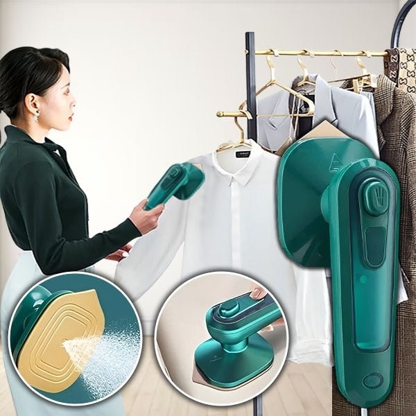 Mini Fier de Călcat cu Aburi Portabil – Compact, Rapid și Ideal pentru Călătorii