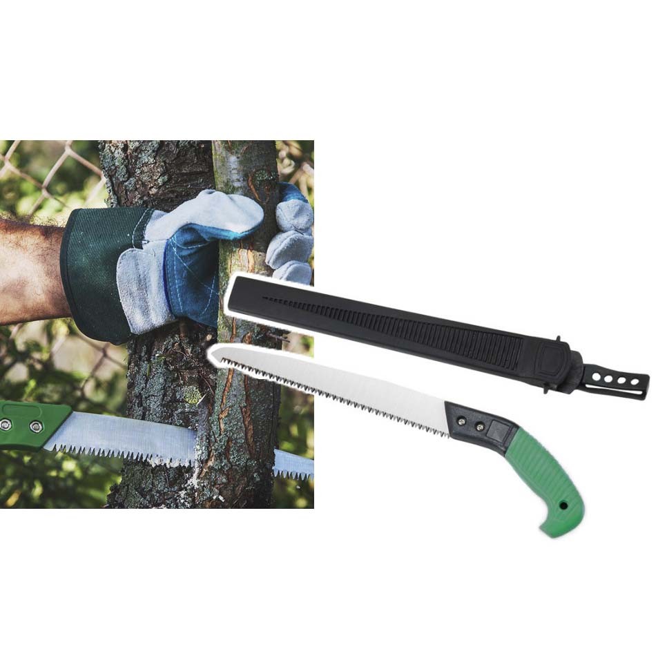 Fierastrau de mana cu teaca pentru gradinarit