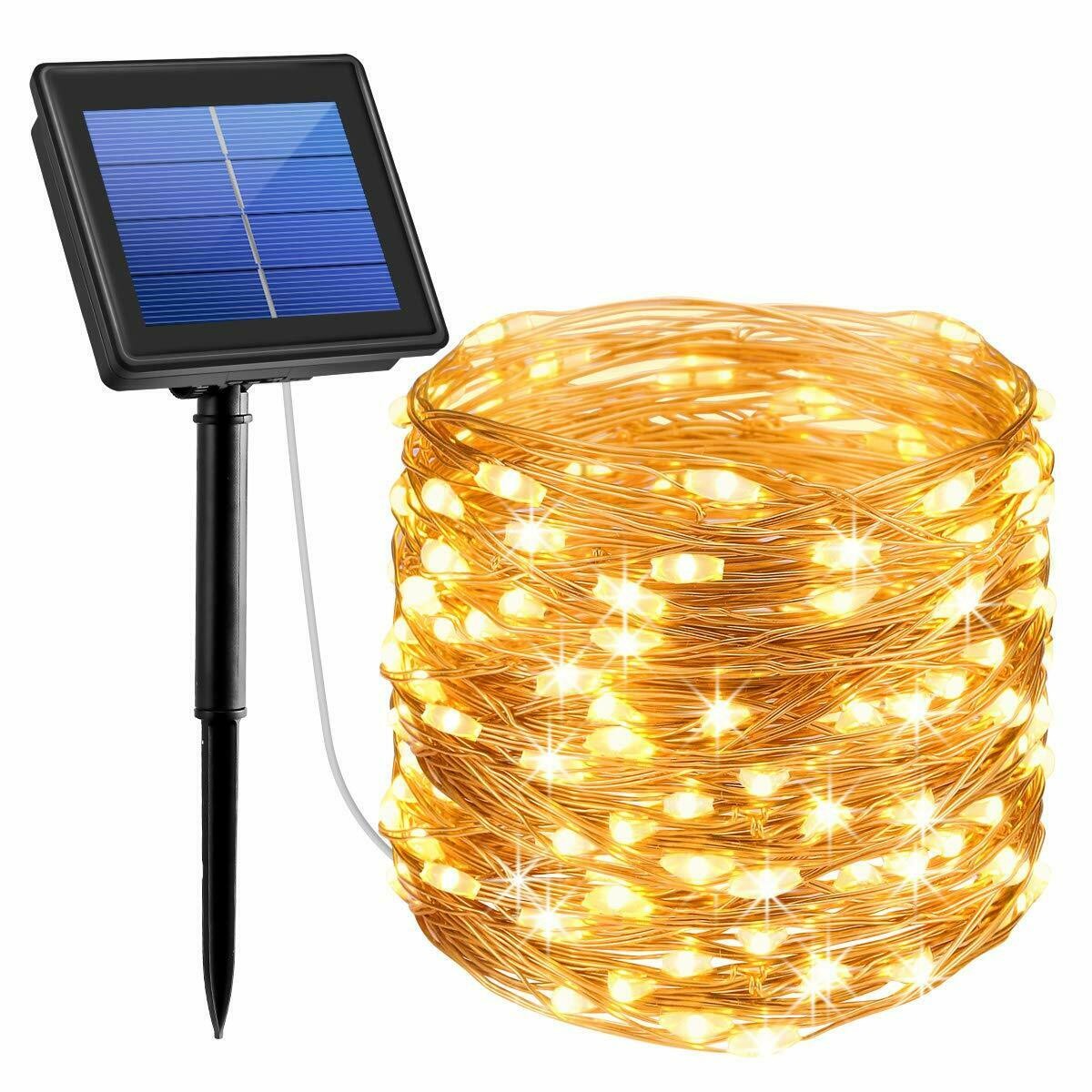 Instalatie solara pentru casa sau gradina, 120 LED-uri, 14 metri
