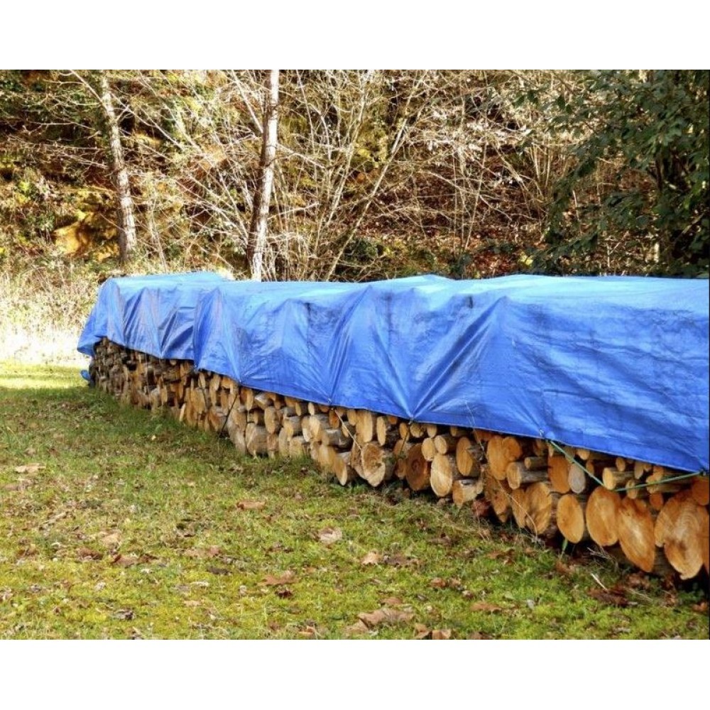 Prelata impermeabila pentru gradina, inele forjate, 90 gr/mp. 4x3 METRI 