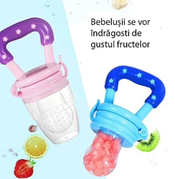 Suzeta dentitie pentru fructe