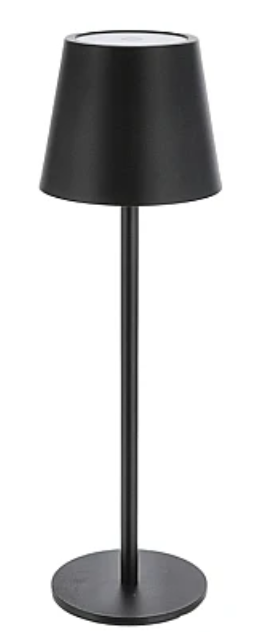 Lampa de birou cu senzor tactil si 3 moduri de iluminare NEAGRA