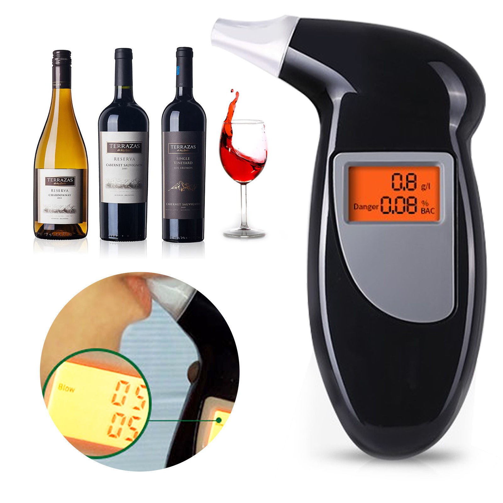 Tester digital verificare alcoolemie