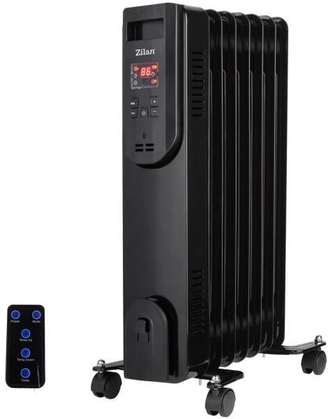 Calorifer electric, 2000W, 9 elementi, 3 trepte de putere,telecomanda, ZLN3031