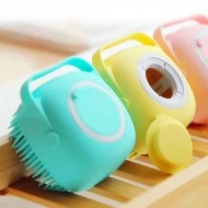 Perie de Silicon cu Dozator de Șampon multifunctionala pentru dus, vesela, animale de companie