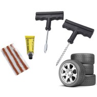 Kit profesional pentru vulcanizare anvelope tubeless cu snur si adeziv