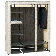 Dulap textil gigant, perfect compartimentat, cu husa
