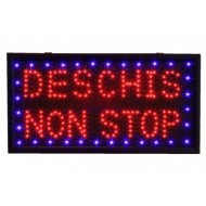 Reclama luminoasa - Deschis Non Stop