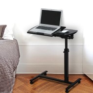 Masa laptop reglabila cu roti 