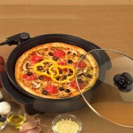 Tigaie Electrica 1500 W 36 CM Rotunda Teflon