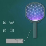Paleta electrica reincarcabila anti tantari, insecte, cu suport