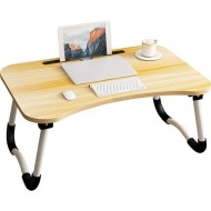 Masuta pliabila pentru laptop, reglabila pe inaltime si suport pentru pahar