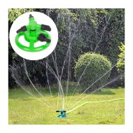 Aspersor rotativ pentru gradina cu trei capete