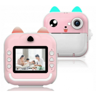 Aparat Foto Instant pentru Copii – FULL HD, 48MP, 10 Role, Jocuri și Player Muzical