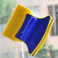 Dispozitiv pentru curatare geamuri Doublefaced Glass Cleaner cu magnet, maner plastic