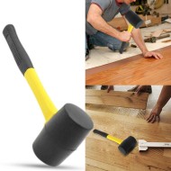 Ciocan de cauciuc cu maner din fibra