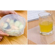 Set 4 folii refolosibile pentru alimente Stretch and Fresh