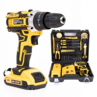 Trusa Bormasina cu 2 acumulatori si incarcator + 30 Accesorii, Polonia