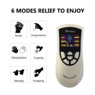 Aparat de electrostimulare cu 4 electrozi si control vocal