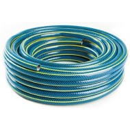 Furtun de gradina cu insertie, 1/2", 50 metri, 4 straturi, clasa 3 rezistenta, Bluebos Plus