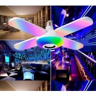 Lampa LED RGB cu telecomandă si bluetooth, 48W