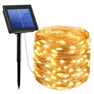 Instalatie solara pentru casa sau gradina, 120 LED-uri, 14 metri