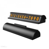 Placuta numar telefon parcare, pentru bordul autoturismului